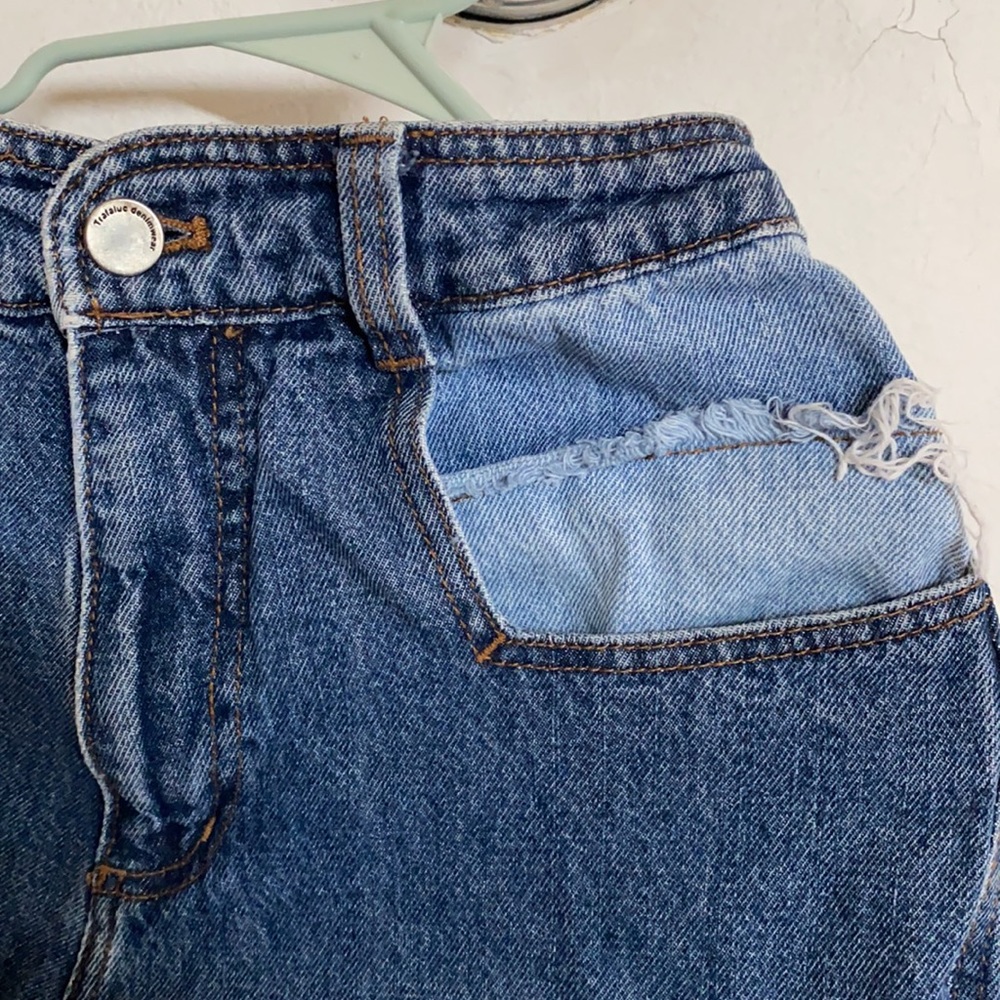 Wide leg denim Zara jeans